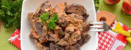 печень индейки в мультиварке. Шаг 8