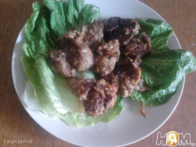 Рецепт печени куриной в вине