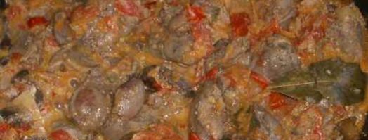 печень куриная жареная. Шаг 9