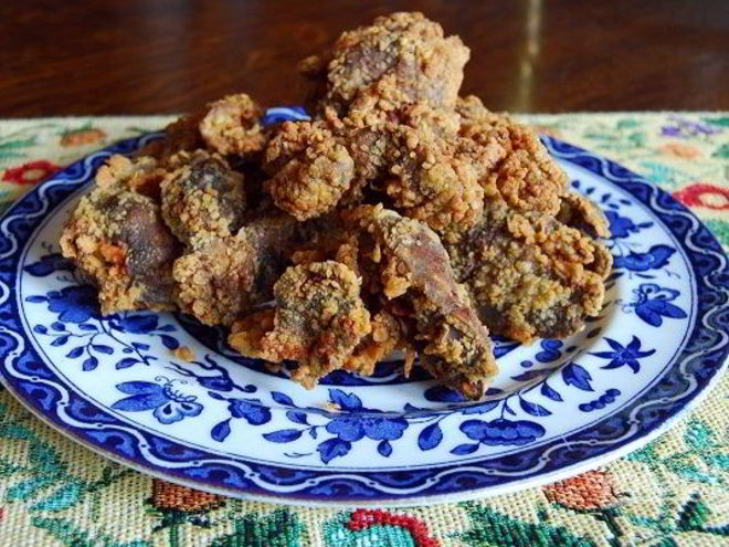 Рецепт печени курицы