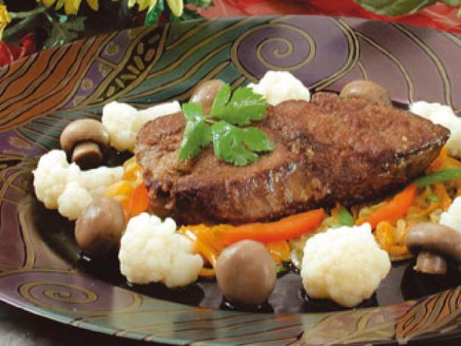 Рецепт печени по-королевски