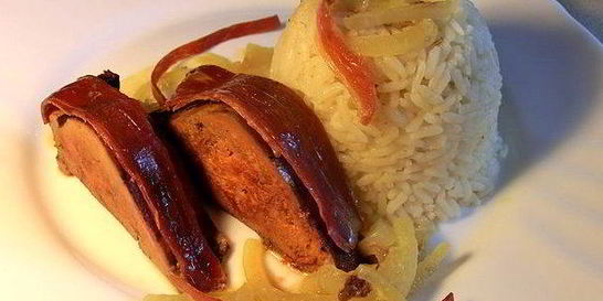 Печень по-венециански