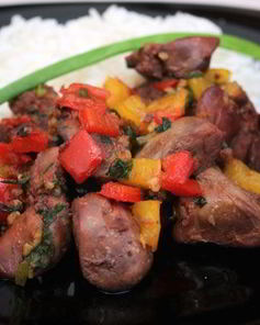 Печень по-японски