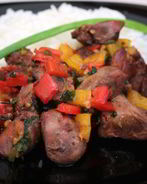 Печень по-японски