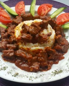 Печень под пикантным соусом