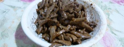 печень с апельсинами. Шаг 4