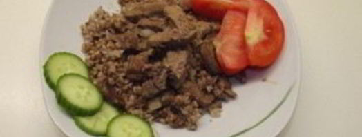 печень с гречкой. Шаг 5