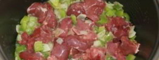 печень с рисом. Шаг 2