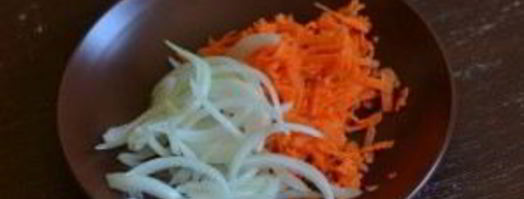 печень с солеными огурцами. Шаг 3