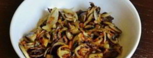 печень с солеными огурцами. Шаг 4