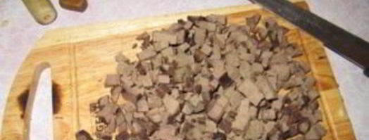 печень с вешенками. Шаг 2