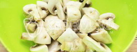 печень тушеная с грибами. Шаг 6