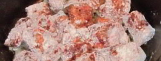 печень, тушенная в молоке. Шаг 2