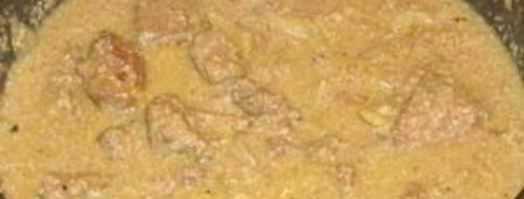 печень, тушенная в молоке. Шаг 5