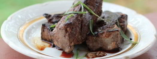 печень в абрикосовой глазури. Шаг 2