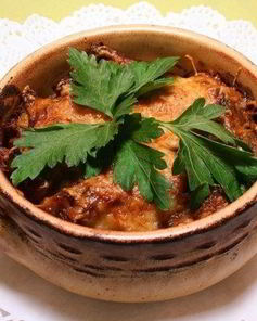 Печень в горшочках