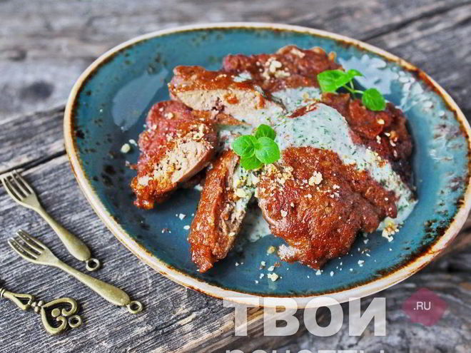 Рецепт печени в кляре