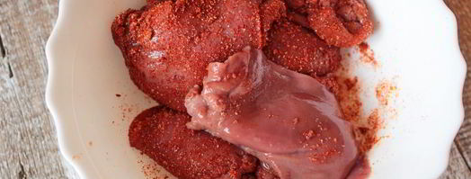 печень в кляре. Шаг 2