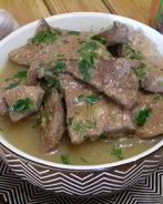 Печень в сметане