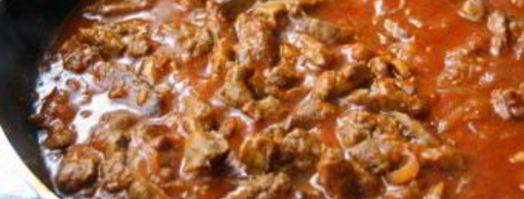 печень в томатном соусе. Шаг 19