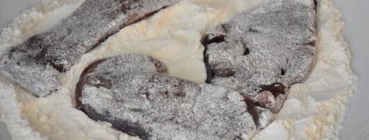 печень жареная с белыми грибами. Шаг 5