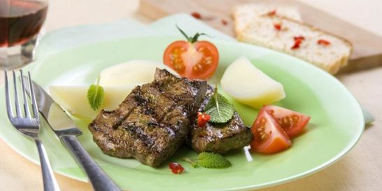 Печенка гриль