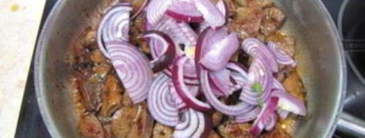 печенка на сковороде. Шаг 4