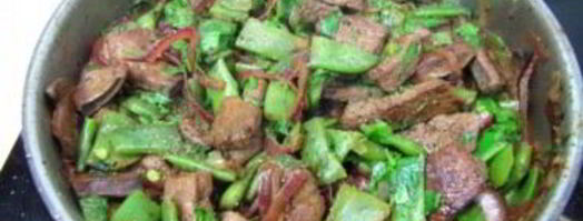 печенка на сковороде. Шаг 7