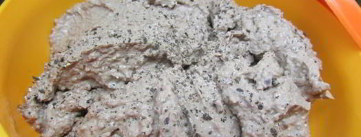 печеночные шарики с жареным луком в фисташках. Шаг 9