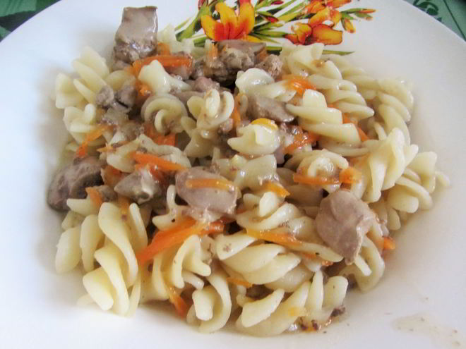 Рецепт подливки с печенью