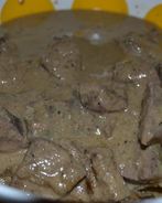 Свиная печень в сметане в мультиварке