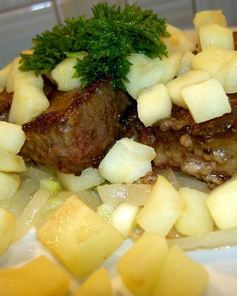 Телячья печень по-берлински