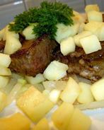 Телячья печень по-берлински