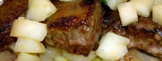 телячья печень по-берлински. Шаг 5