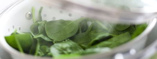 телячья печень со шпинатом. Шаг 2