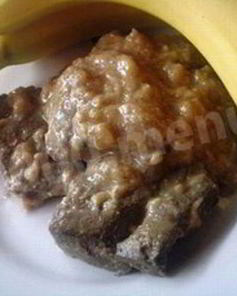 Телячья печенка по-бразильски