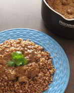 Тушеная куриная печень