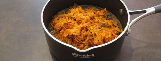 тушеная куриная печень. Шаг 5