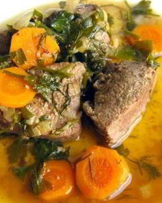 Тушеная печень с луком и морковью