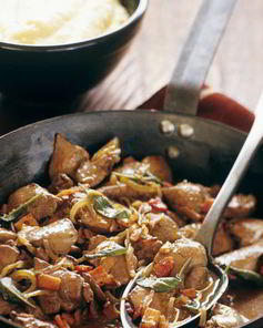 Тушеная печень