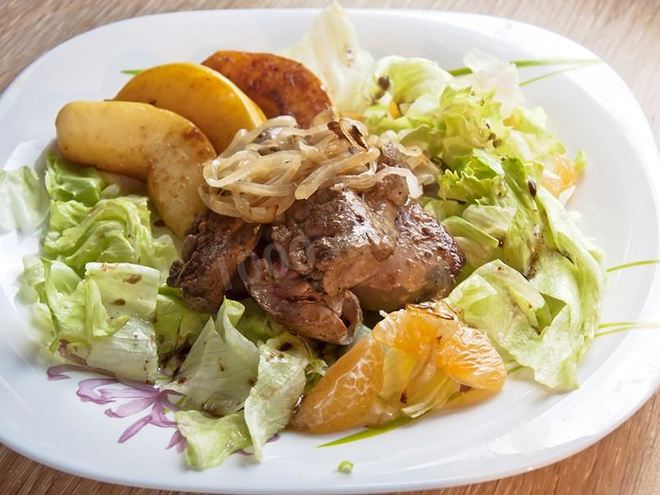 Рецепт жареной ны сковороде утиная печень