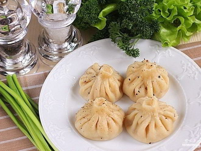Рецепт домашних хинкали