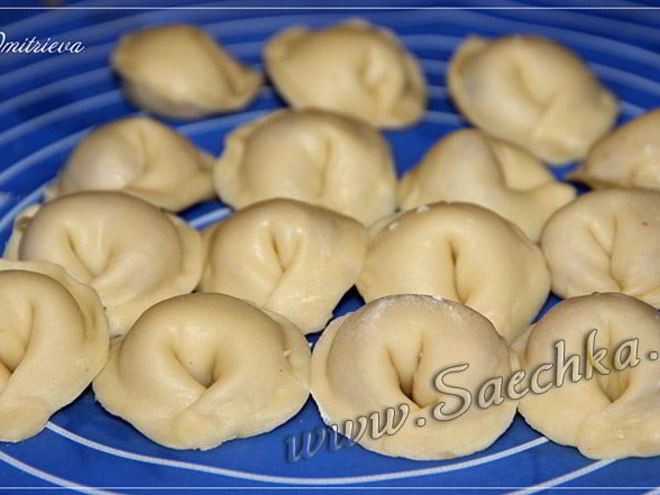Рецепт домашних пельменей
