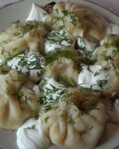 Хинкали с мясом