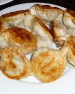 Китайские пельмени золотые монеты жареные