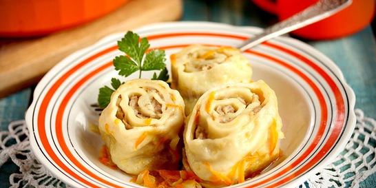 Ленивые пельмени в мультиварке