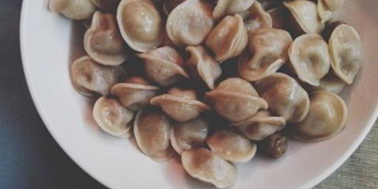 Пельмени из курицы