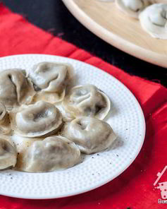 Пельмени с чечевицей