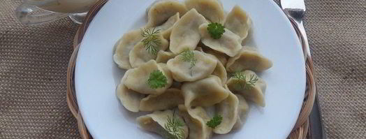 пельмени с гусем, гречкой и овощами. Шаг 18