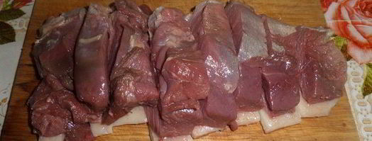 пельмени с гусем, гречкой и овощами. Шаг 8